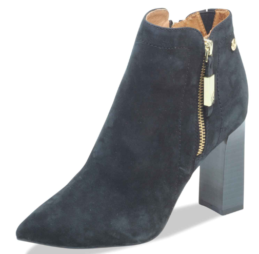 Caprice black ankle boot